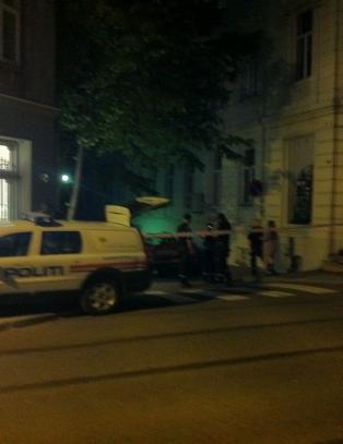 Mann skutt i magen p� Briskeby i Oslo