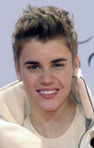 HJERTEKNUSER: Justin Bieber. Foto: Scanpix