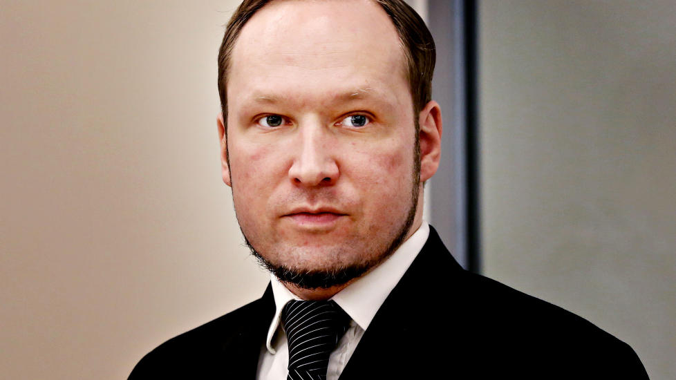 Oslo 20120523. Anders B Breivik i retten. Foto: Jacques Hvistendahl