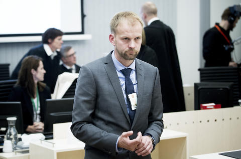 <b>PLUKKET FRA HVERANDRE KNIGHTS TEMPLAR:</b> Kripos-etterforsker Vidar Sæther la fram en rekke momenter som tilsier at Breivik har diktet opp organisasjonen Knights Templar og møtene han har hatt med medlemmer derfra.