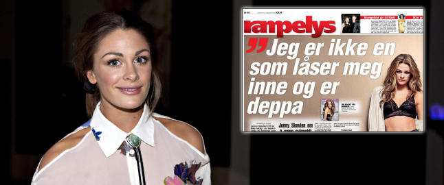 Jenny Skavland - m�tte punge ut med en halv million