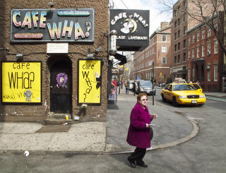 ROCK: Café Wha er stadig et sted der New York-rocken lever fort, hardt og høyt. ROCK: Café Wha er stadig et sted der New York-rocken lever fort, hardt og høyt.