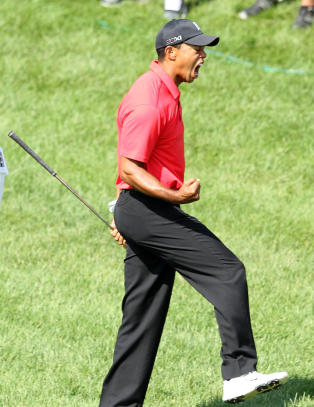 Tiger Woods tangerte Jack Nicklaus