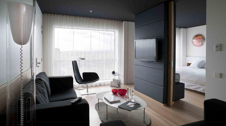 STILRENT: Hotellrommene er innredet på en smakelig og smart måte. STILRENT: Hotellrommene er innredet på en smakelig og smart måte.