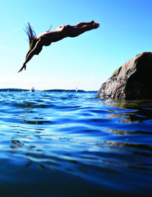 En formue ble brukt p� � restaurere stranda