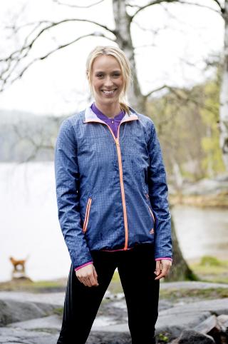 AKTIV: Katarina blogger, som s� mange andre p� sin alder - mest om trening. Foto: Thomas Haugersveen