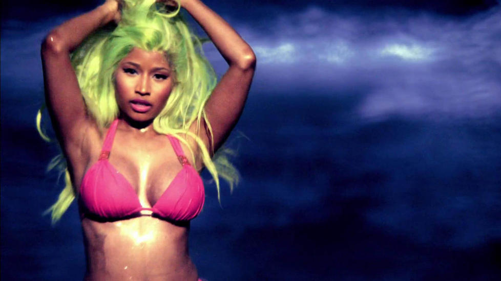 SIRKUS MINAJ:  L�rdag st�r Nicki Minaj p� scena i et fullsatt Oslo Spektrum. Foto: Stella Pictures