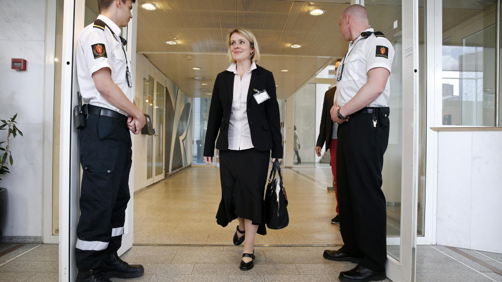 UTNEVNT I DAG: Politimesteren i Vestfold, Marie Benedicte Bj�rnland, blir ny sjef for Politiets sikkerhetsstjeneste (PST).
Foto: H�kon Mosvold Larsen / NTB scanpix