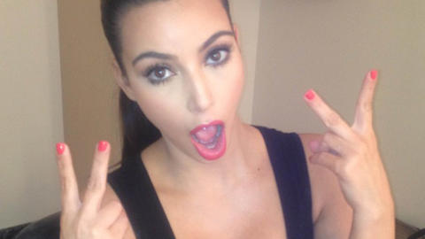 IVRIG: Kim Kardashian er ivrig p� Twitter. Foto: Stella Pictures/Twitter