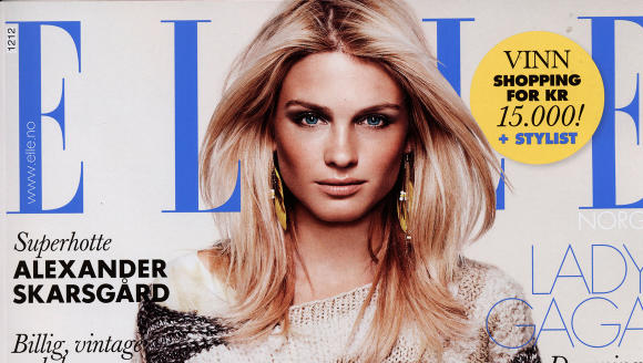 SOPHIA LIE (24) Modell. Foto: Faksimile ELLE / J�rgen Gomn�s