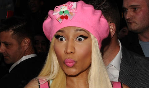 ROSA: Det er i forbindelse med sin Pink Friday-turné at stjerneskuddet Nicki Minaj (29) gjester Spektrum i kveld. Foto: Stella Pictures ROSA: Det er i forbindelse med sin Pink Friday-turné at stjerneskuddet Nicki Minaj (29) gjester Spektrum i kveld. Foto: Stella Pictures