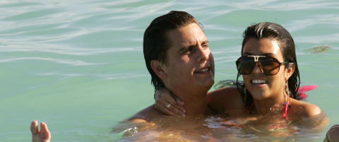 Scott Disick sprayet seg med selvbruning for å imponere Kourtney Kardashian