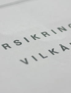 Husk � sjekke forsikringene dine