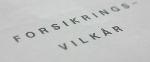 Husk � sjekke forsikringene dine