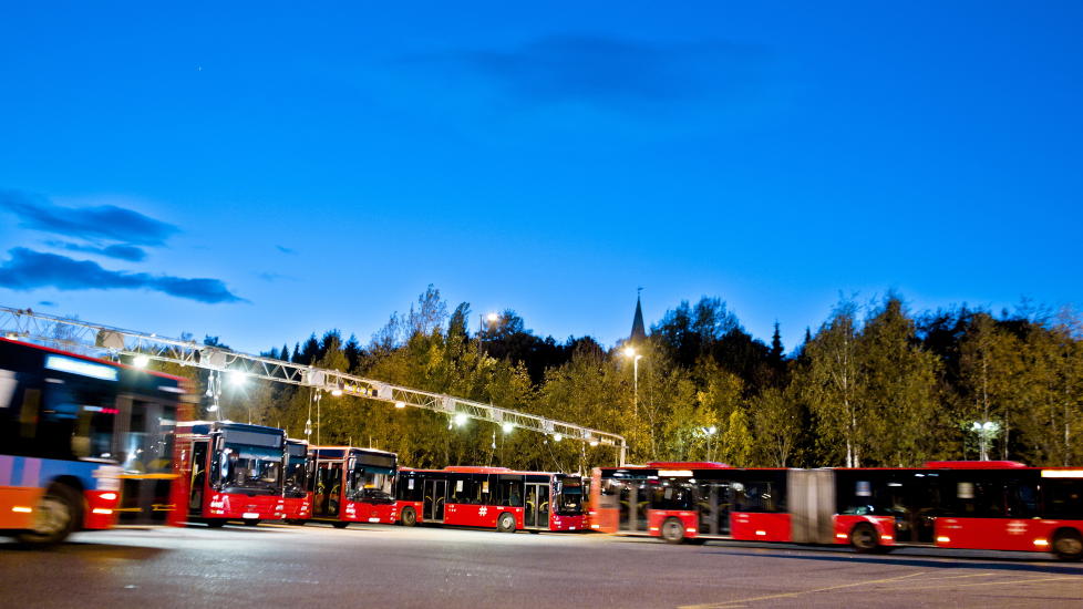 KORRUPSJON: Til sammen 13 personer er siktet i korrupsjonssaken som er tilknyttet Unibuss, som driver rutebussvirksomhet i Oslo. 
Foto: Krister S�rb� / SCANPIX