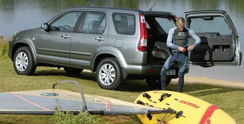 FÅ FEIL: 12,6 prosent av Honda CR-V (2002-2005) får anmerkning for større feil. Foto: Honda FÅ FEIL: 12,6 prosent av Honda CR-V (2002-2005) får anmerkning for større feil. Foto: Honda