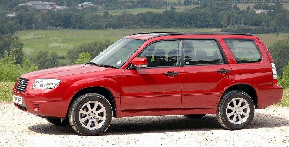 BEST: Bare 8,7 prosent av Subaru Forester (2003-2005) har st�rre feil og det er f�rst og fremst enkle punkter rundt lys og elektrisk anlegg. Foto: Subaru