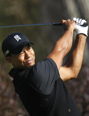Tiger Woods m�tte jobbe hardt for delt ledelse
