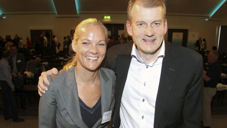 MANGE NYE MEDLEMMER: Erik R�ste fikk med seg Kristin Vestgren S�ter�y som ny visepresident i skistyret.
Foto: Norges Skiforbund / NTB scanpix