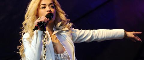 Puppeglipp for popstjerna Rita Ora