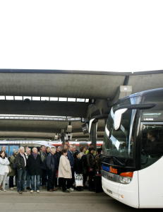 �Buss for tog�-kaos p� �stlandet