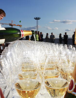 Unng� � tabbe deg ut p� sommerfesten