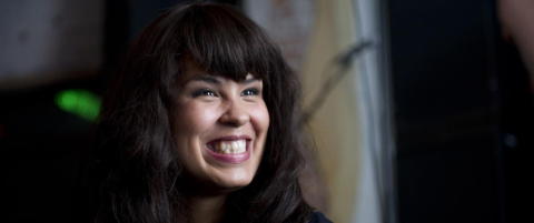 Maria Mena har all grunn til � smile