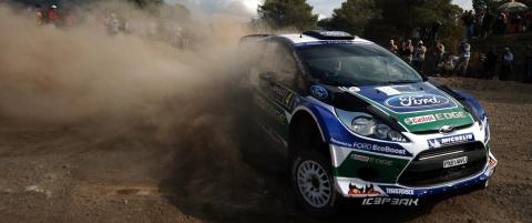 Solberg tredje raskest p� shakedown