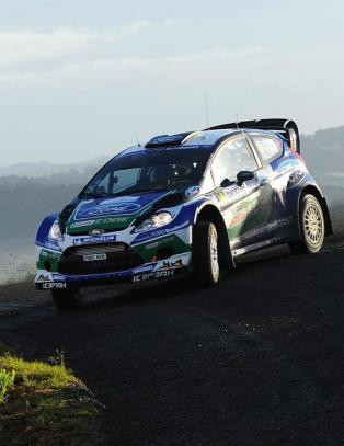 Feil dekkvalg �dela for Petter Solberg