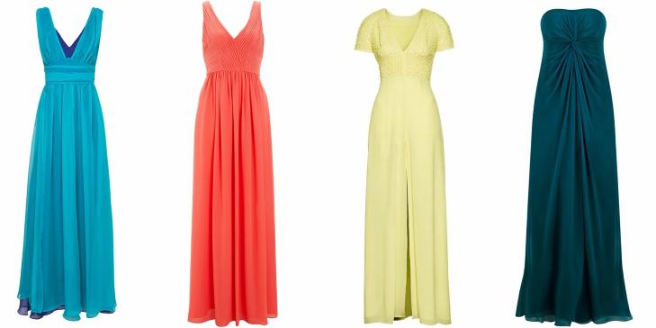 GALLA: Mango, 1299,-, Monson, 1299,-, H&M, 799,-. Coast, 2399,-. Foto: Produsentene