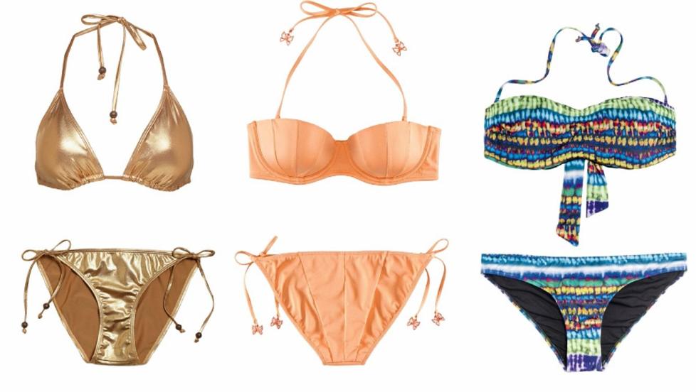 BIKINIGUIDE: Bikini for deg og bikini for meg. Her finner du riktig bikini til sm�, mellomstore og stor pupper! FOTO: Produsentene