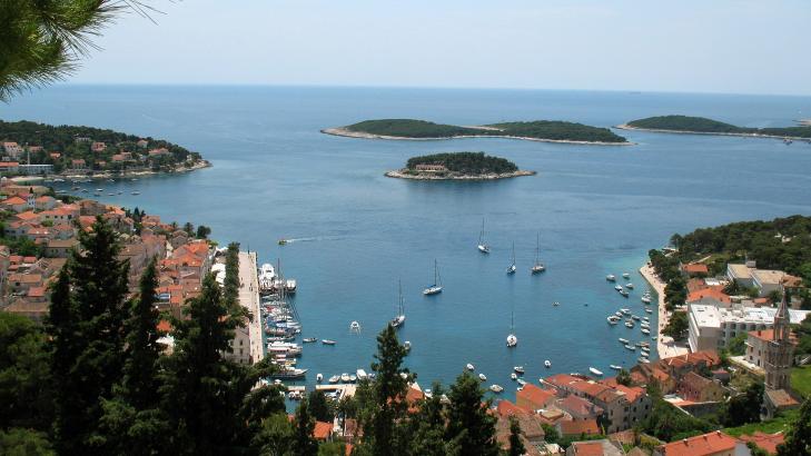 NY JETSET-FAVORITT: Den kroatiske �ya Hvar er blant kjendisenes nye feriefavoritt. Foto: Scanpix