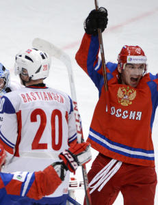 Verdensmester Russland på norgesbesøk i april