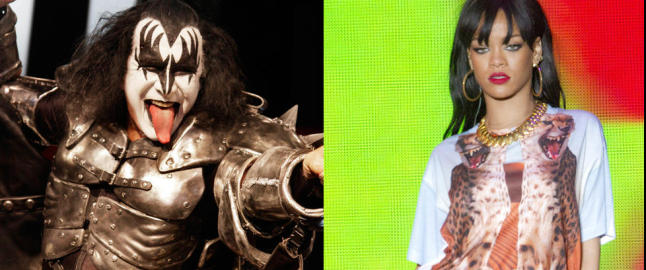 Kiss og Rihanna i festivalkrig før Oslo-konserter