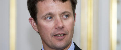 Danske kronprins Frederik advarer ungdom mot reality