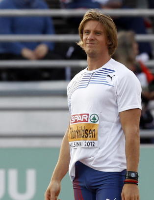 Thorkildsen trakk seg fra EM-finalen med skade