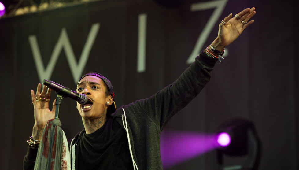 P� HOVE: Wiz Khalifa. Foto: Anders Gr�nneberg/ Dagbladet
