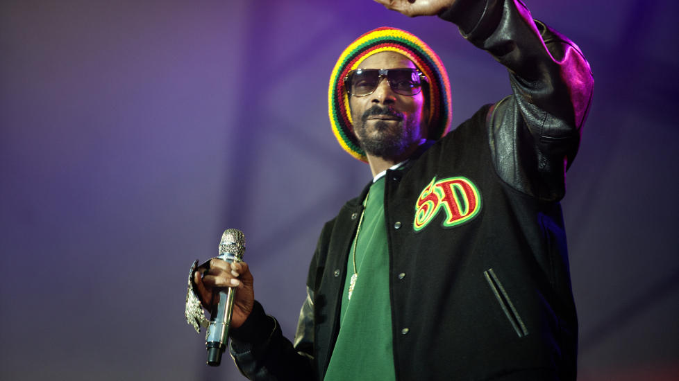 HIP HOP-ARKITEKT: Snoop Dogg fra California p� Hovefestivalen. Foto: Anders Gr�nneberg/ Dagbladet