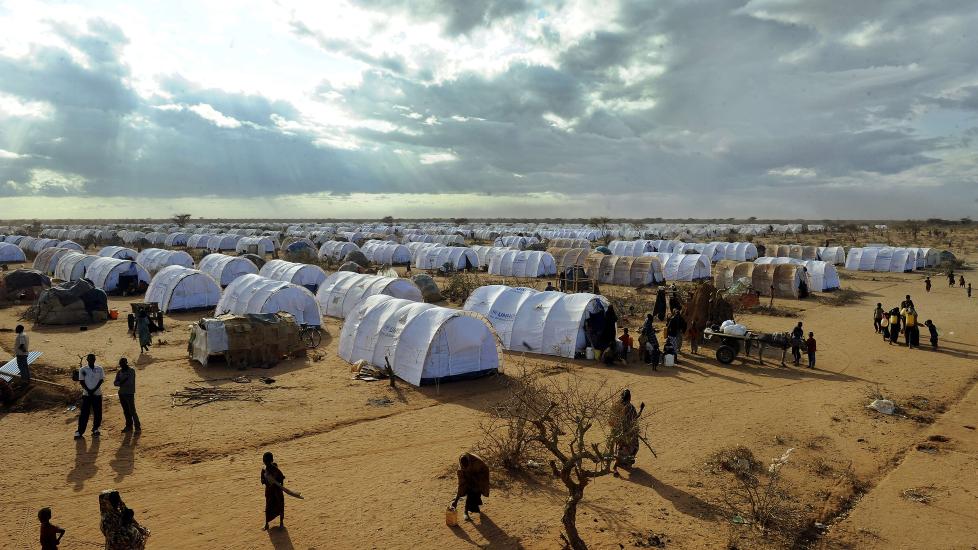  Farlig:  Sikkerhetssituasjonen i grenseomr�dene mellom Somalia og Kenya er verre enn noen sinne. AFP PHOTO / Tony KARUMBA