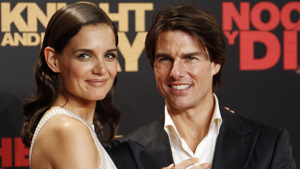 KAN FORBLI GIFT: Tidligere denne uka ble det kjent at Katie Holmes (33) �nsker � skille seg fra ektemannen gjennom fem �r, �Mission Impossible�-stjerna Tom Cruise (49). Men, scientologi-kirka anerkjenner ikke skilsmisser. Foto: Scanpix