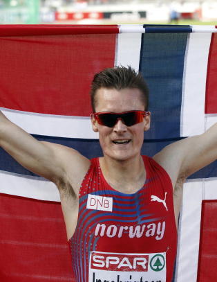 Sensasjonelt norsk EM-gull p� 1500 meter
