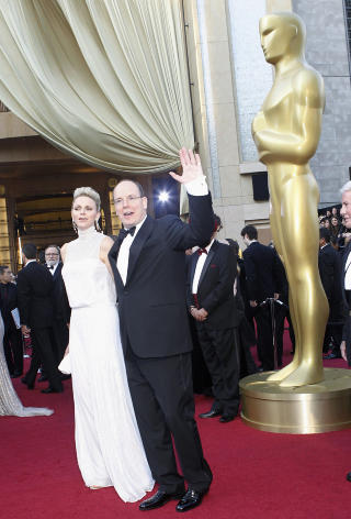 HOLLYWOOD-GLAM: I februar fikk fyrsteparet en smak av Hollywood, da de deltok p� Oscar-utdelingen. Foto: Mario Anzuoni / Reuters / NTB Scanpix