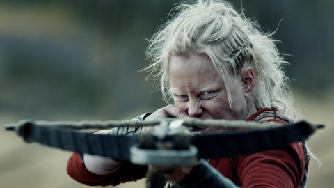 BANDELEDER: Ingrid Bolsø Berdal som Dagmar i Roar Uthaugs «Flukt». Foto: Fantefilm Fiksjon AS BANDELEDER: Ingrid Bolsø Berdal som Dagmar i Roar Uthaugs «Flukt». Foto: Fantefilm Fiksjon AS