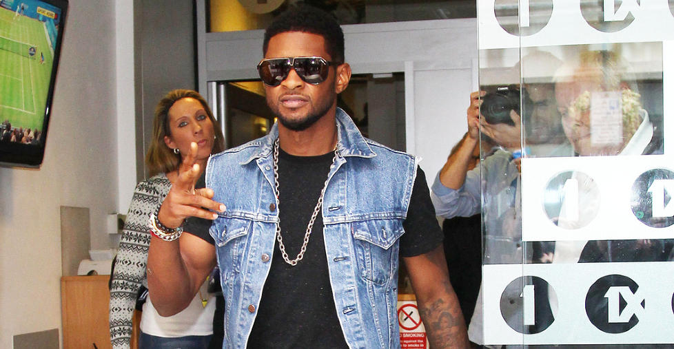 RINGTE 911: Usher ringte personlig politiet for � f� fjernet en kvinnelig fan. Foto: Stella pictures