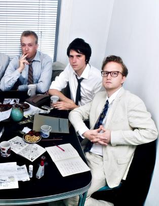 Det n�rmeste de vil komme A4, er arkene de tegner p�