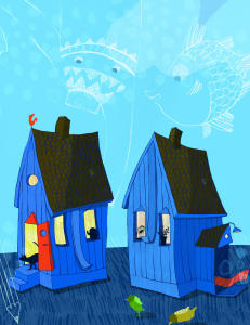 Kan et hus v�re selskapssykt og ensomt?