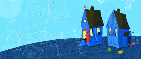 Kan et hus v�re selskapssykt og ensomt?