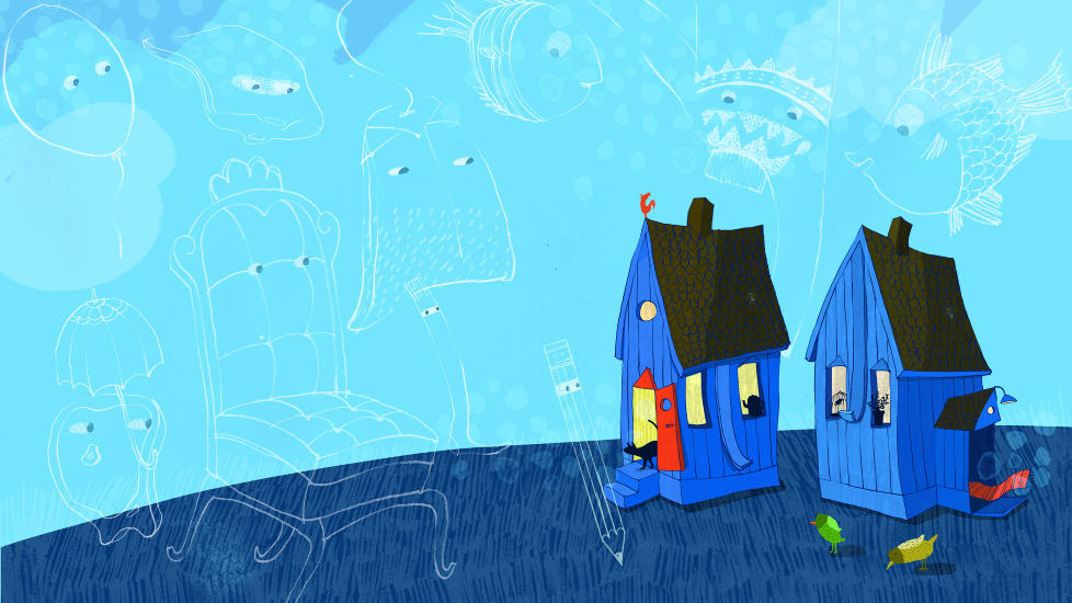 Illustrasjon fra boka: Ella K. Okstad/Cappelen Damm