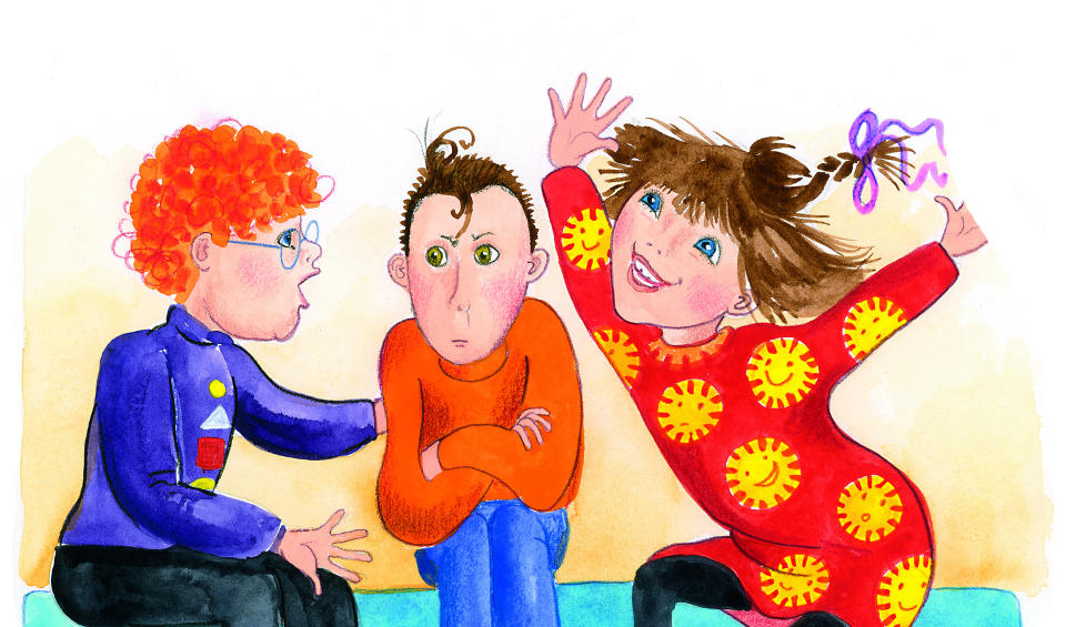 Illustrasjon fra boka: Inger Landsem/Samlaget