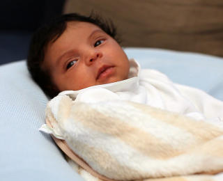 NYF�DT: Blue Ivy er bare seks m�neder gammel, men til tross for det er datteren til Beyonc� Knowles og Jay-Z utpekt til � v�re velkledd. Foto: Stella Pictures